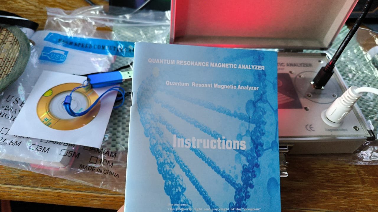 conexion hardware analizador cuantico USB cables