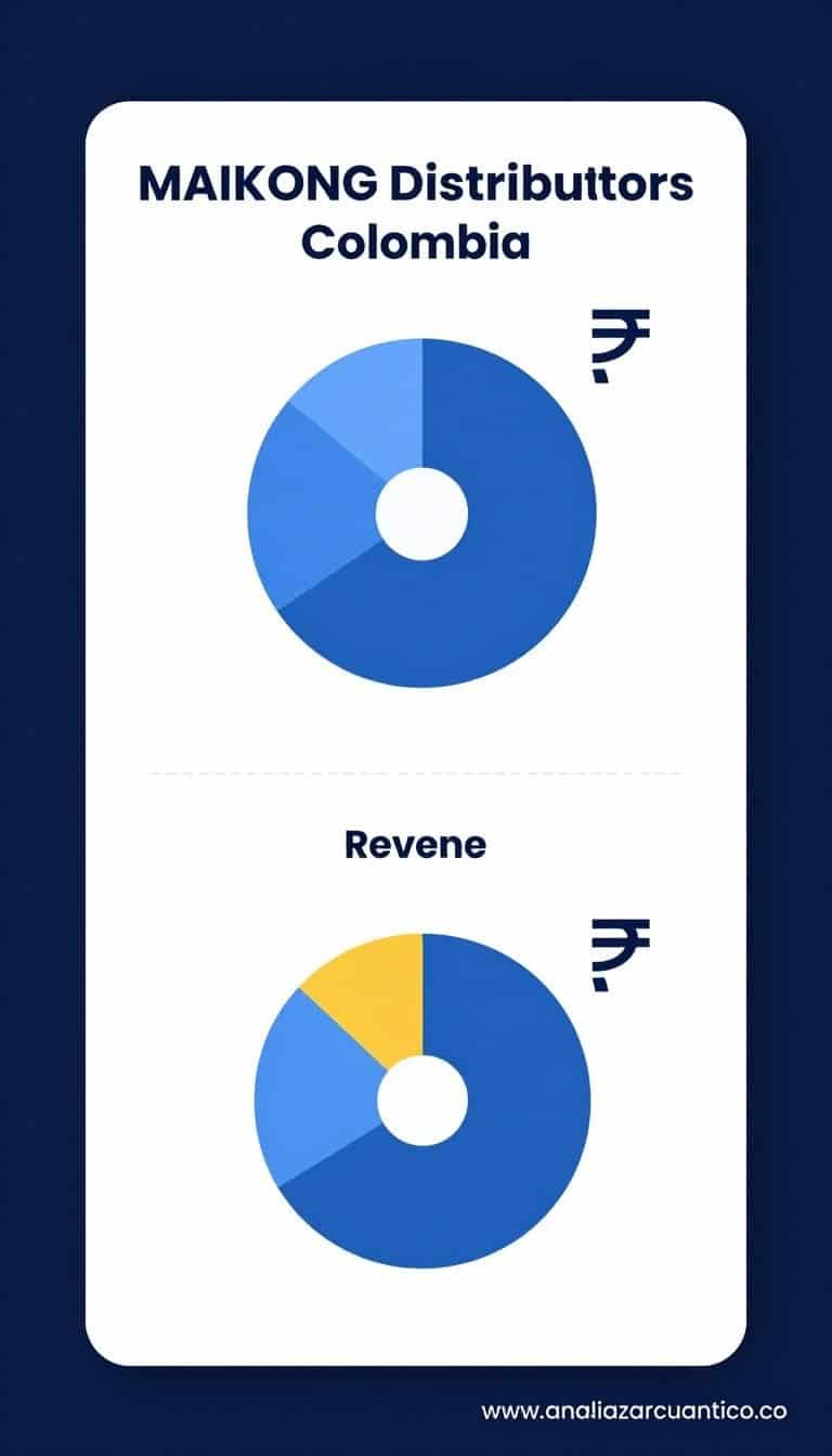 Beneficios económicos distribuidores MAIKONG Colombia márgenes ganancia