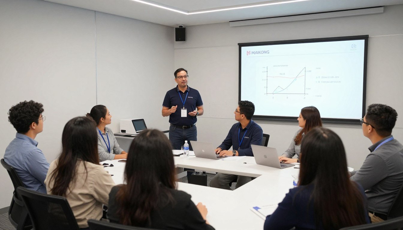 Capacitación para distribuidores analizador cuantico MAIKONG