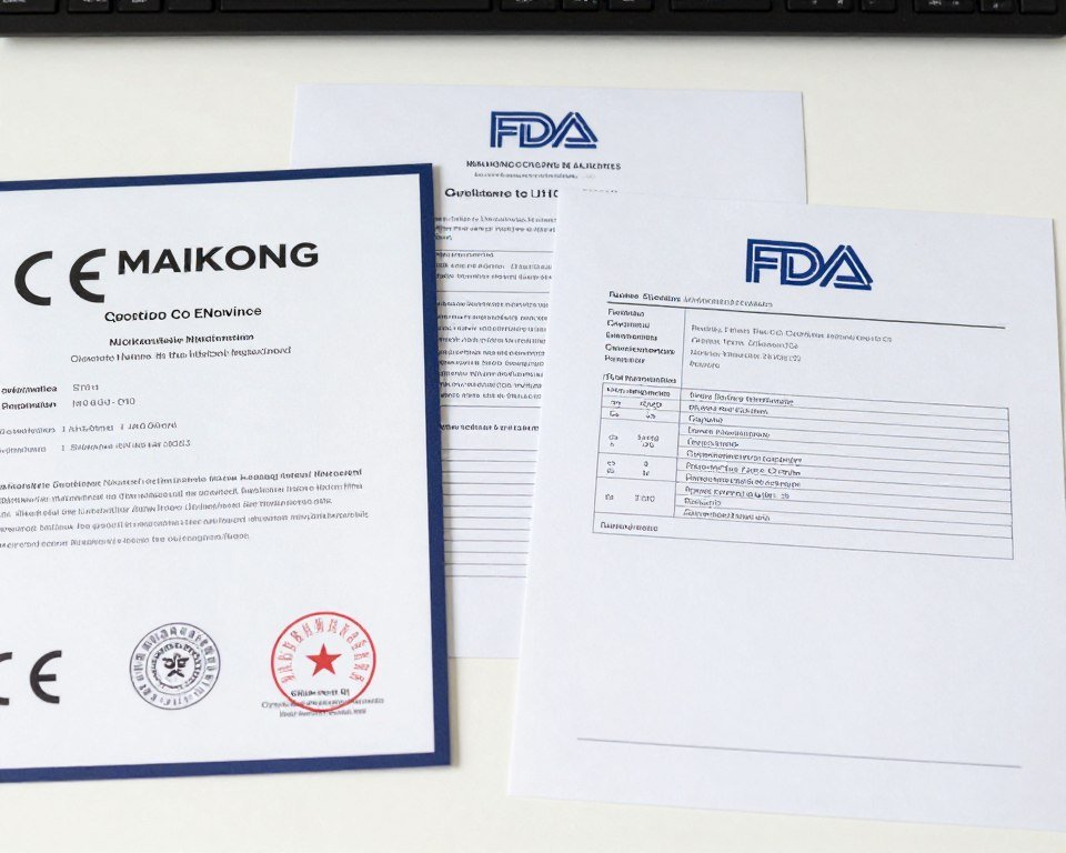 Certificados de calidad analizador cuantico cofepris MAIKONG