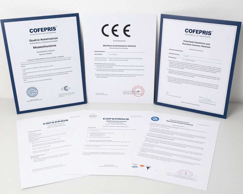 Certificados de calidad y registros sanitarios del analizador cuántico MAIKONG