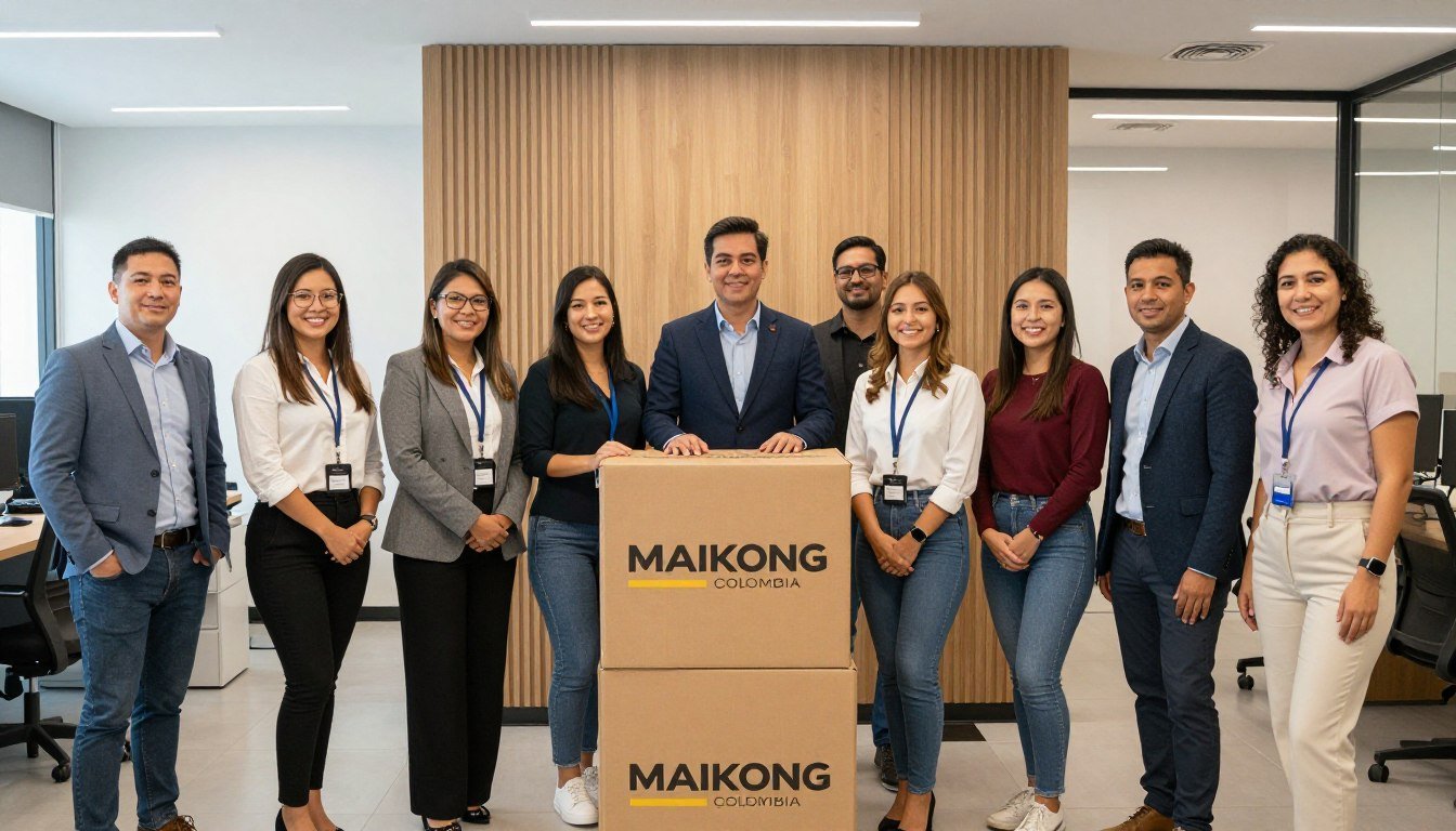 Equipo MAIKONG Colombia apoyo a distribuidores
