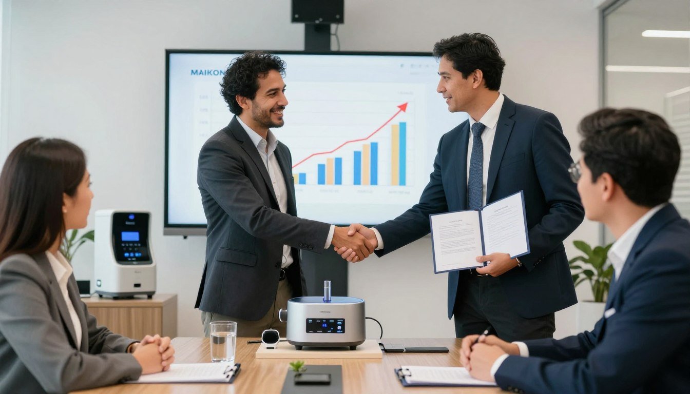 Oportunidad de distribución MAIKONG para emprendedores en Colombia con productos de salud cuántica