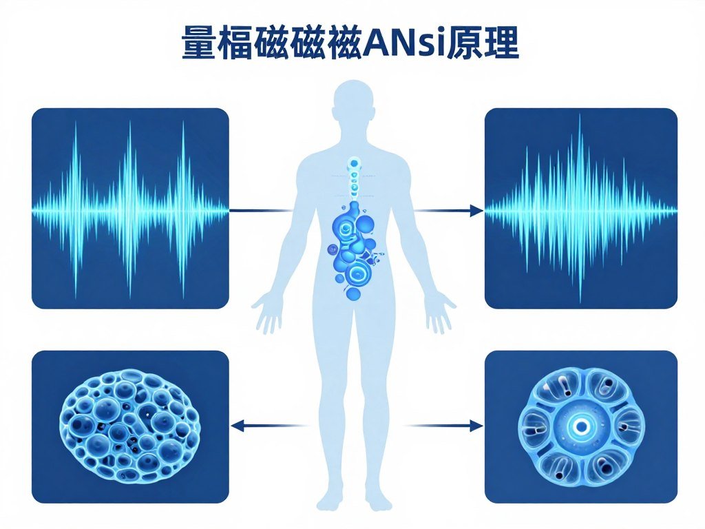 Principio de funcionamiento del analizador cuantico de resonancia magnetica