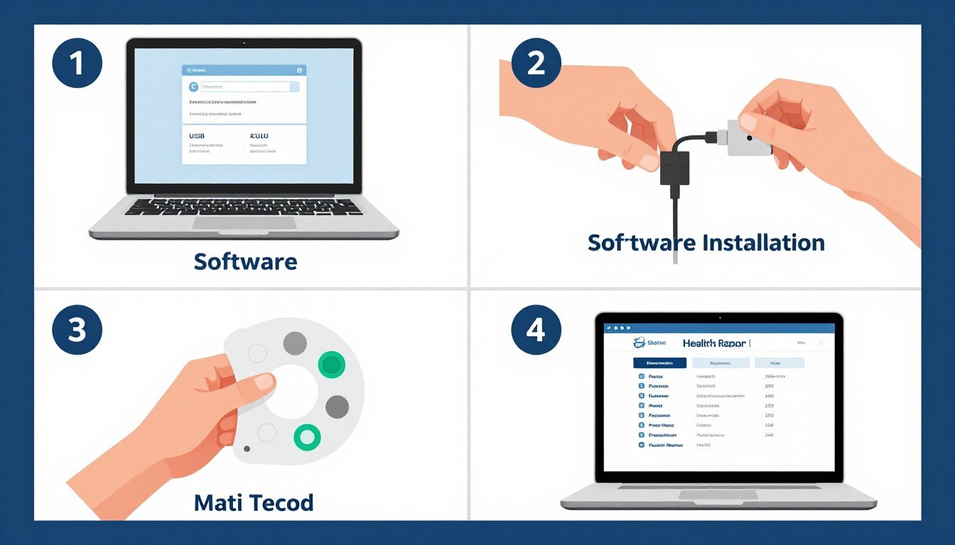 Proceso de instalacion paso a paso del analizador cuantico
