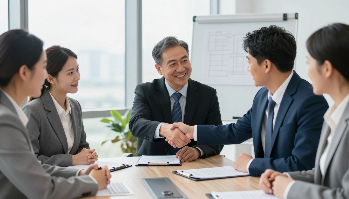 Reunión de negocios entre MAIKONG y potencial distribuidor colombiano