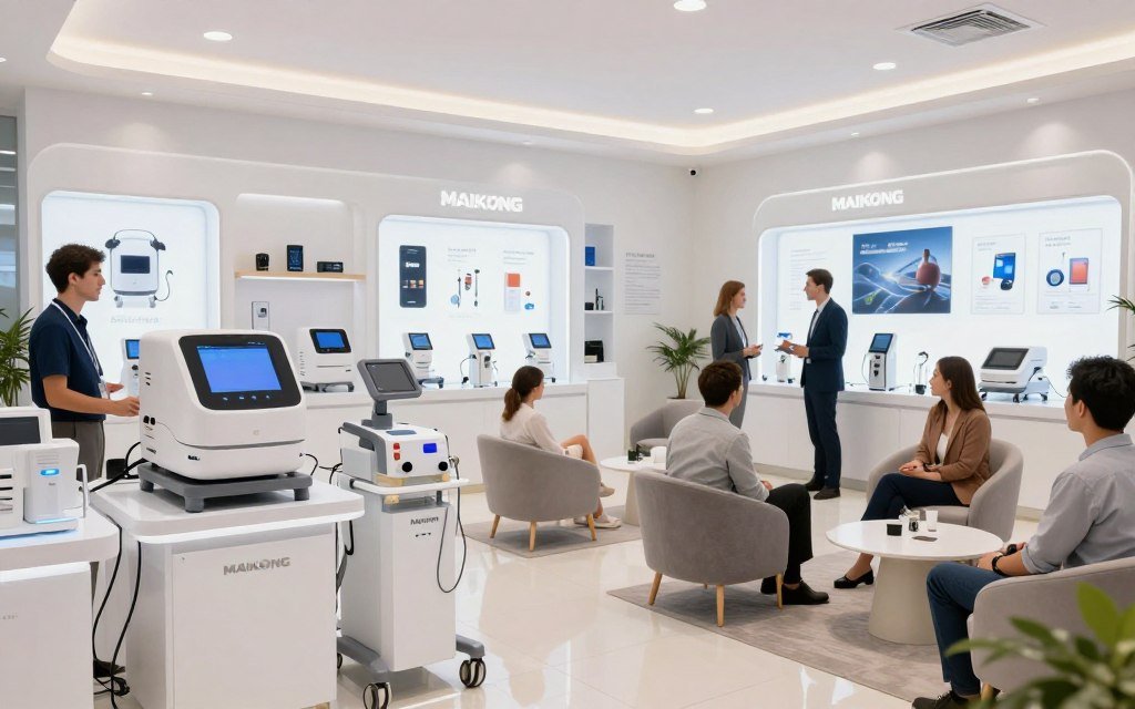 Showroom distribuidor MAIKONG en Colombia