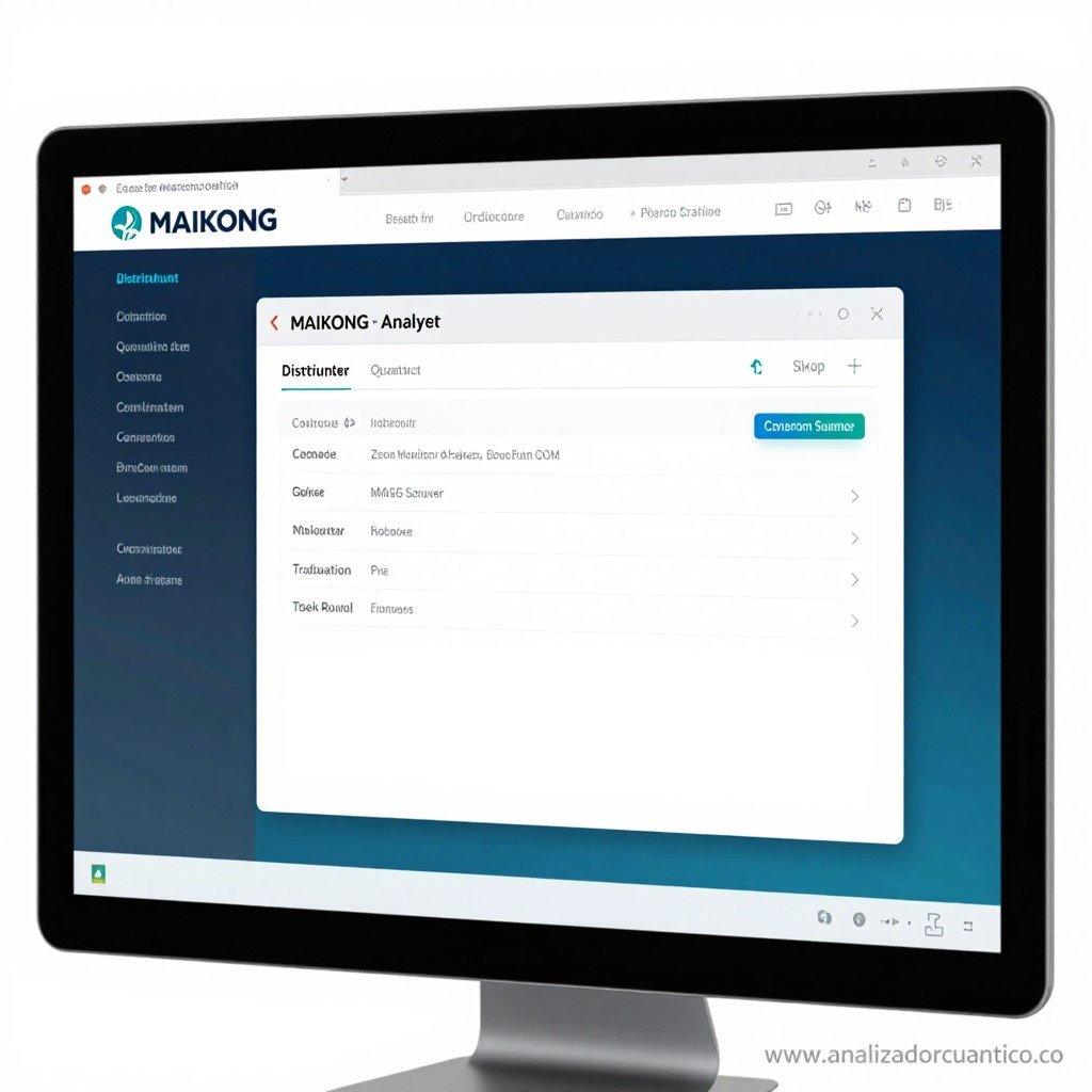 Software analizador cuántico personalizado interfaz marca distribuidor