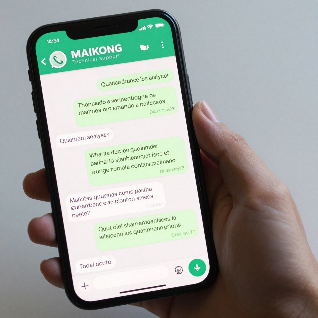 Soporte técnico WhatsApp del analizador cuántico bioelectrico respondiendo consultas
