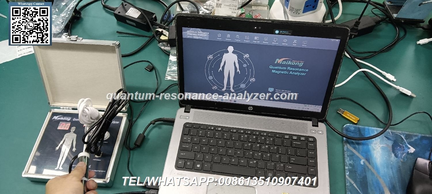 Contenido completo del paquete del analizador cuántico MAIKONG incluyendo accesorios y manuales