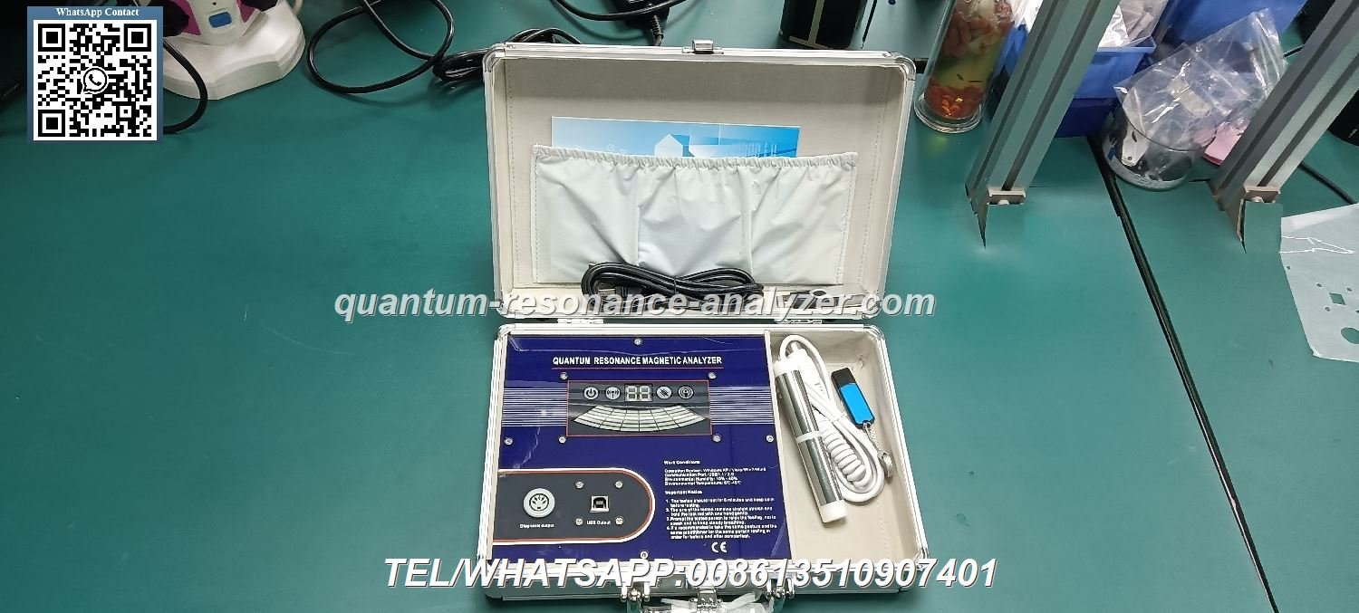 Analizador cuántico MAIKONG profesional con sensor manual y pantalla de diagnóstico
