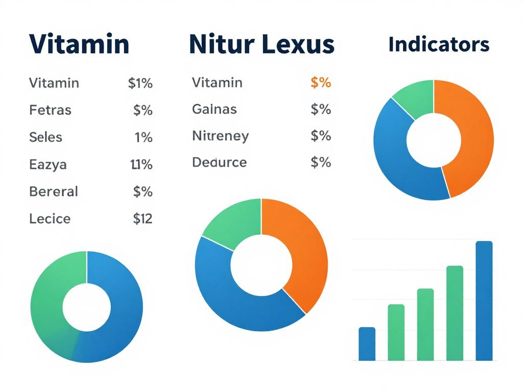 graficos nutrientes vitaminas minerales