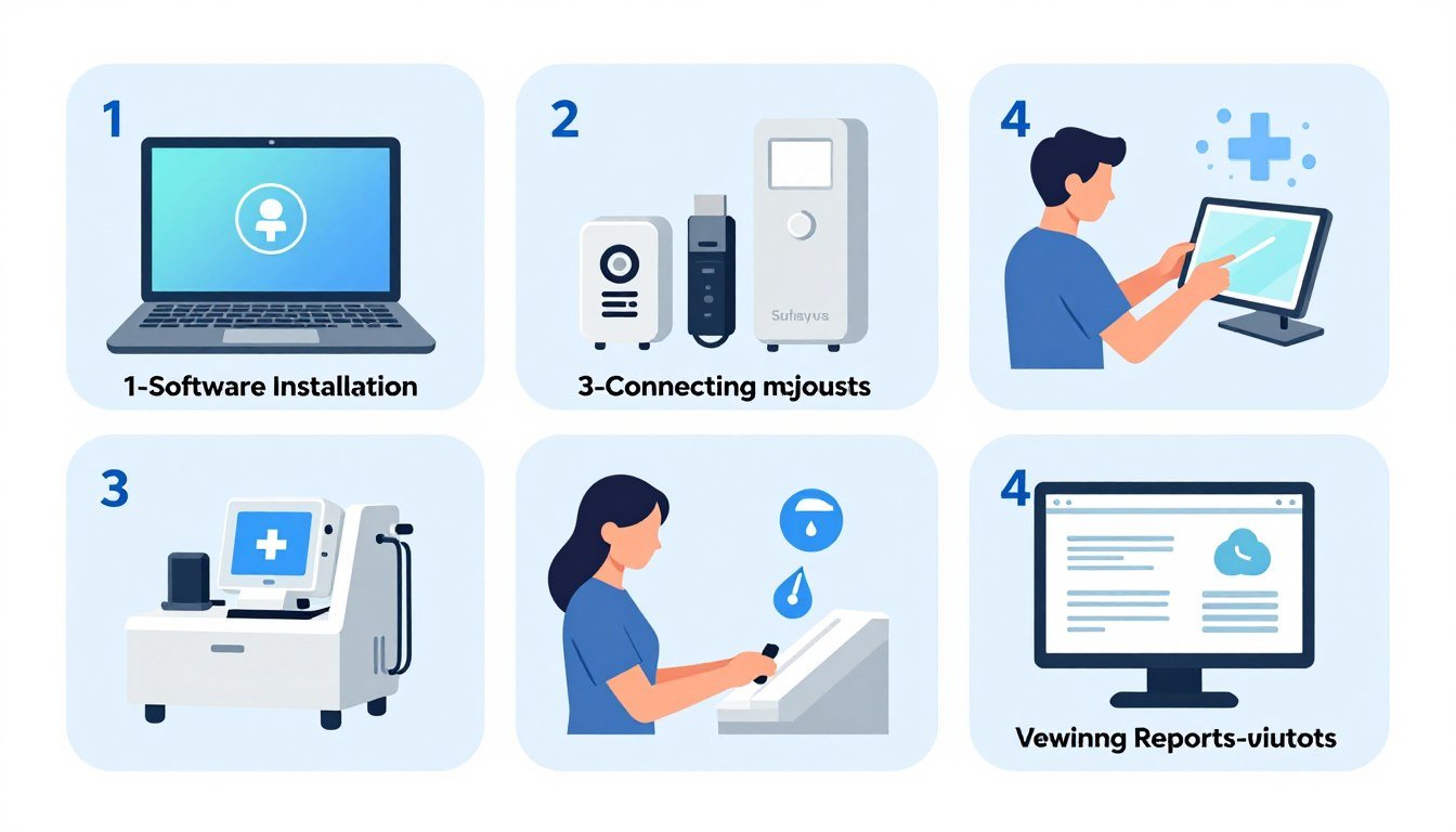 pasos operacion analizador cuantico