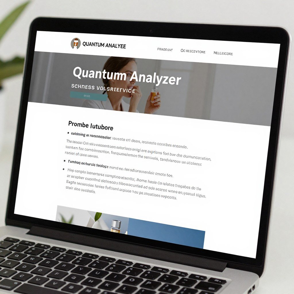 Email marketing para servicios de analizador cuántico