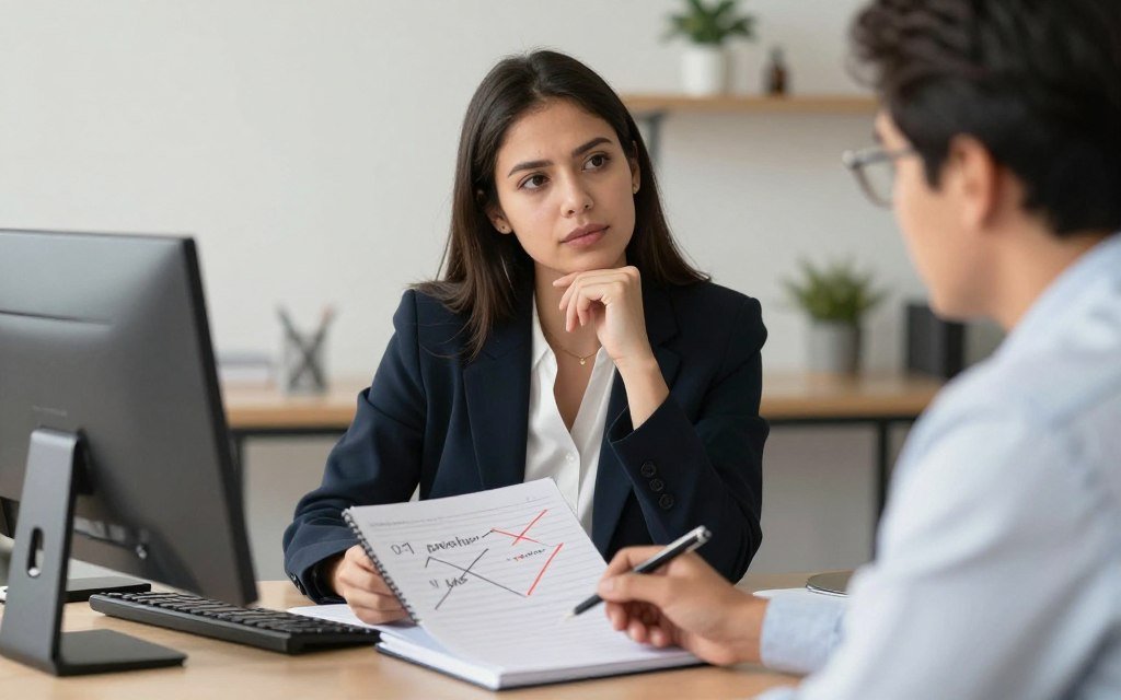 Empresario aprendiendo de errores en negocio de salud natural