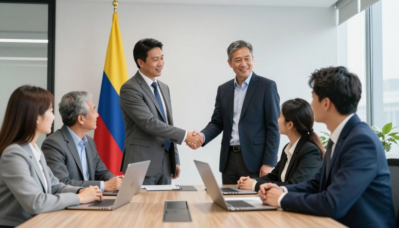 Reunión de negocios distribuidores MAIKONG Colombia