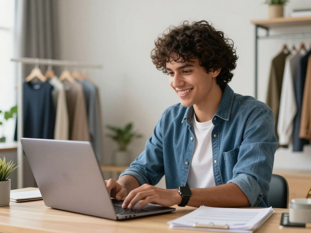 Emprendedor de comercio electrónico