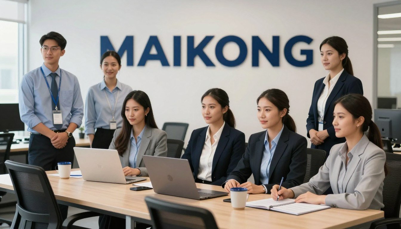 Equipo de soporte MAIKONG listo para asistir a clientes colombianos