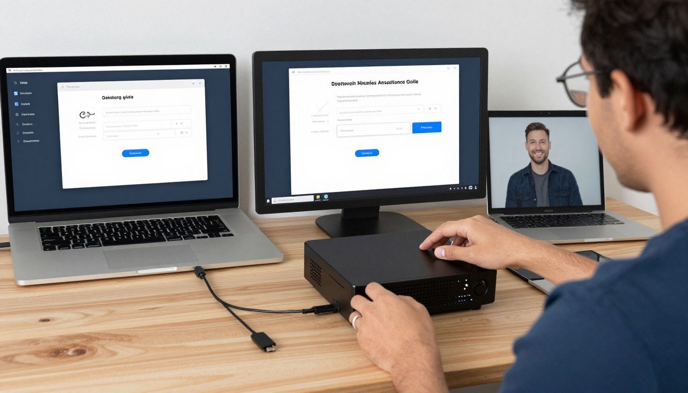 Guía paso a paso de instalación del analizador cuántico
