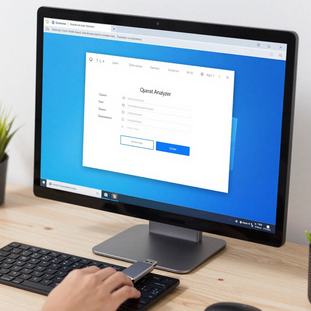 Instalación del software del analizador en computadora
