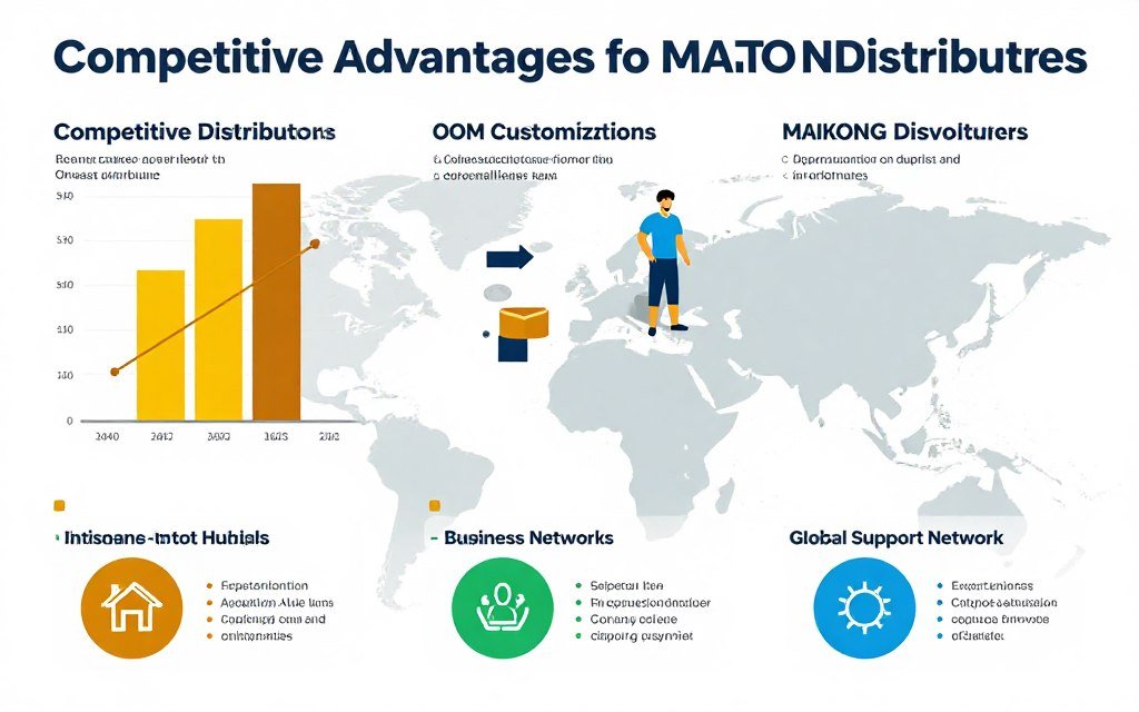 Ventajas competitivas de distribuidores MAIKONG