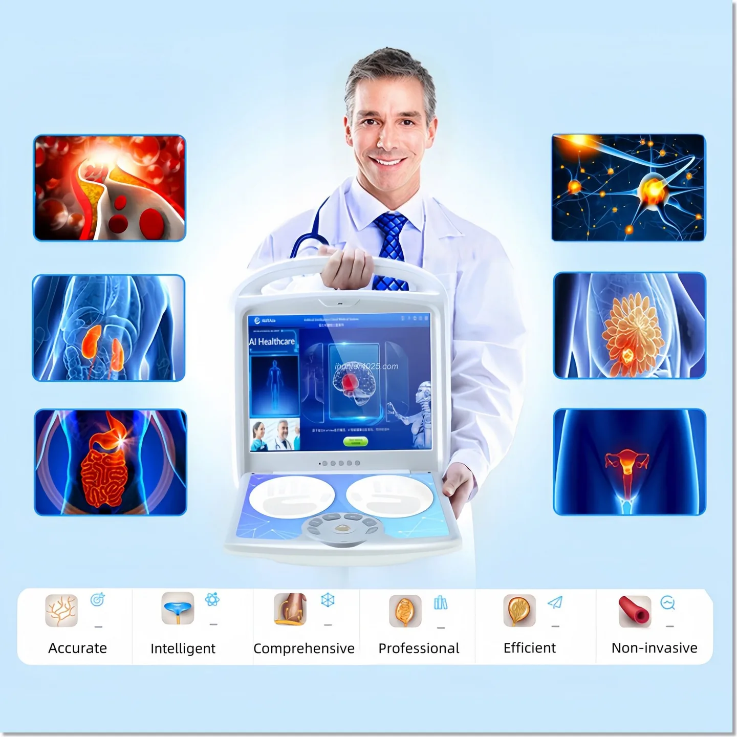 Bioescaner QA8: qué es, qué mide y cómo puede usarse en centros de bienestar en Colombia — OEAI 8G TCM Health Ai Health Detection Device (26).jpg